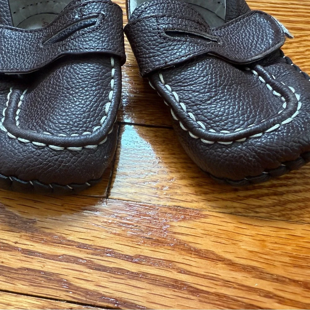 Pediped Dark Brown Kids Moccasins